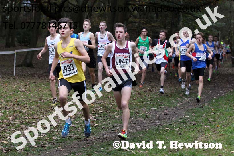 Boys under-15s National Cross Country Relays. Photo: David T. Hewitson/Sports for All Pics